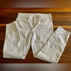 Anthropologie PICRO & the LETTERPRESS jeans 🤍🩶